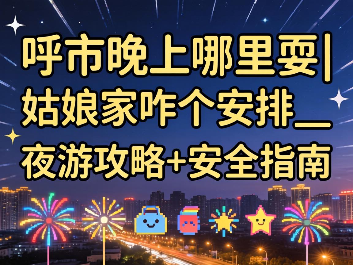 呼市晚上哪里耍|女人家咋个安排_夜游攻略+宁静指南?