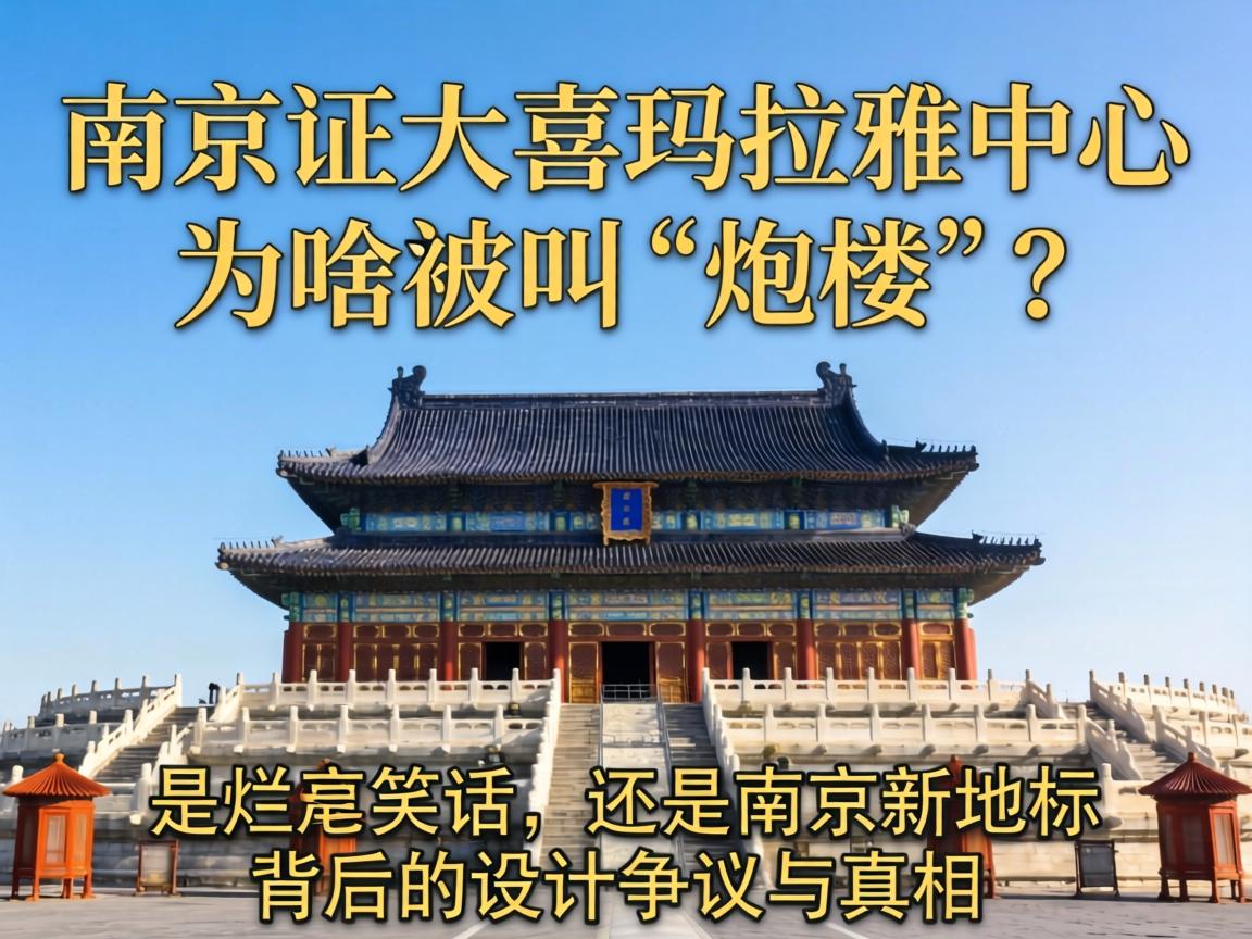 南京证大喜玛拉雅中心为啥被叫“炮楼”?是烂尾笑话,还是南京新地标背后的设计争议与真相?