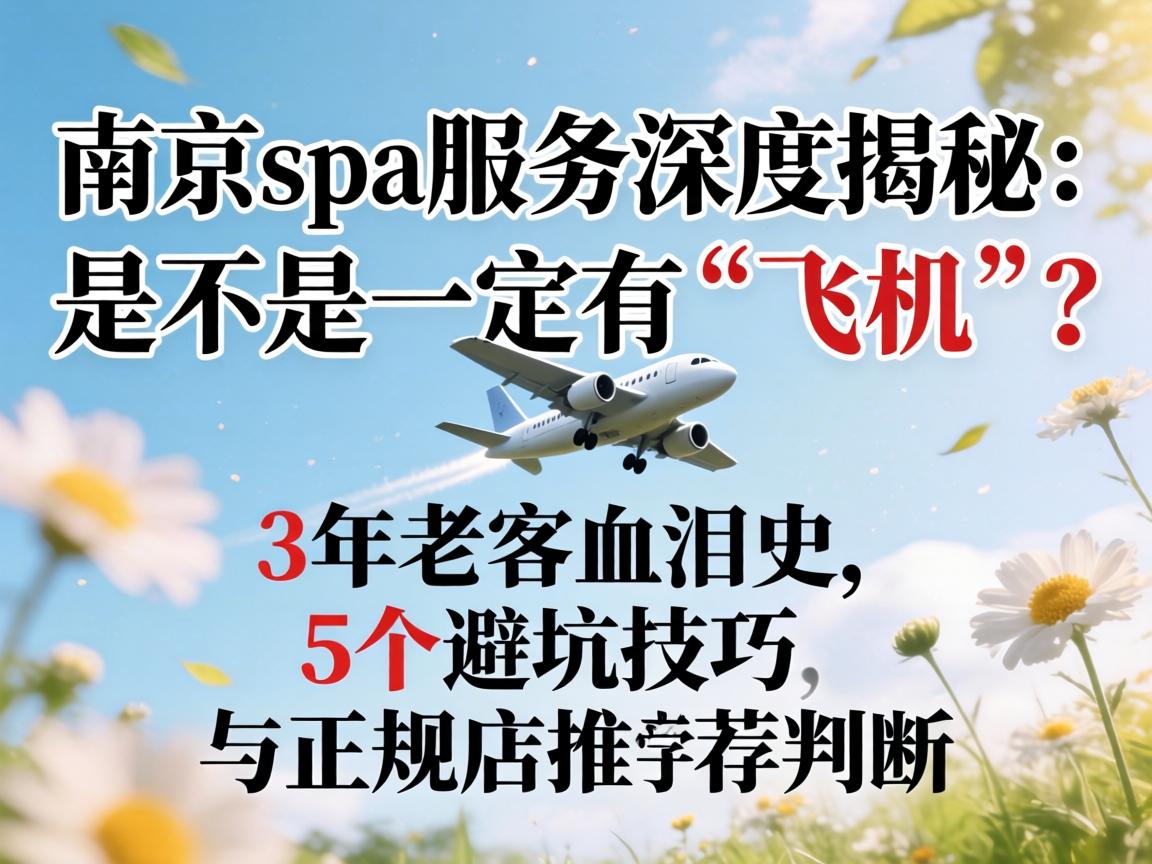 南京spa服务深度揭秘：是不是一定有“飞机”？3年老客血泪史，5个避坑技巧与正规店推荐