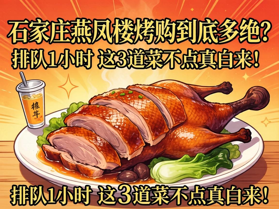 石家庄燕凤楼烤鸭到底多绝？排队1小时，这3道菜不点真白来！