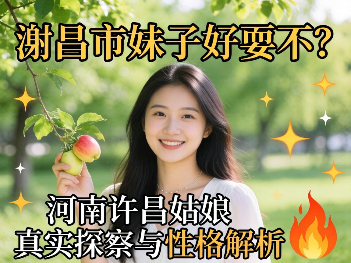 许昌市妹子好耍不？？河南许昌女人真实探访与性格剖析?