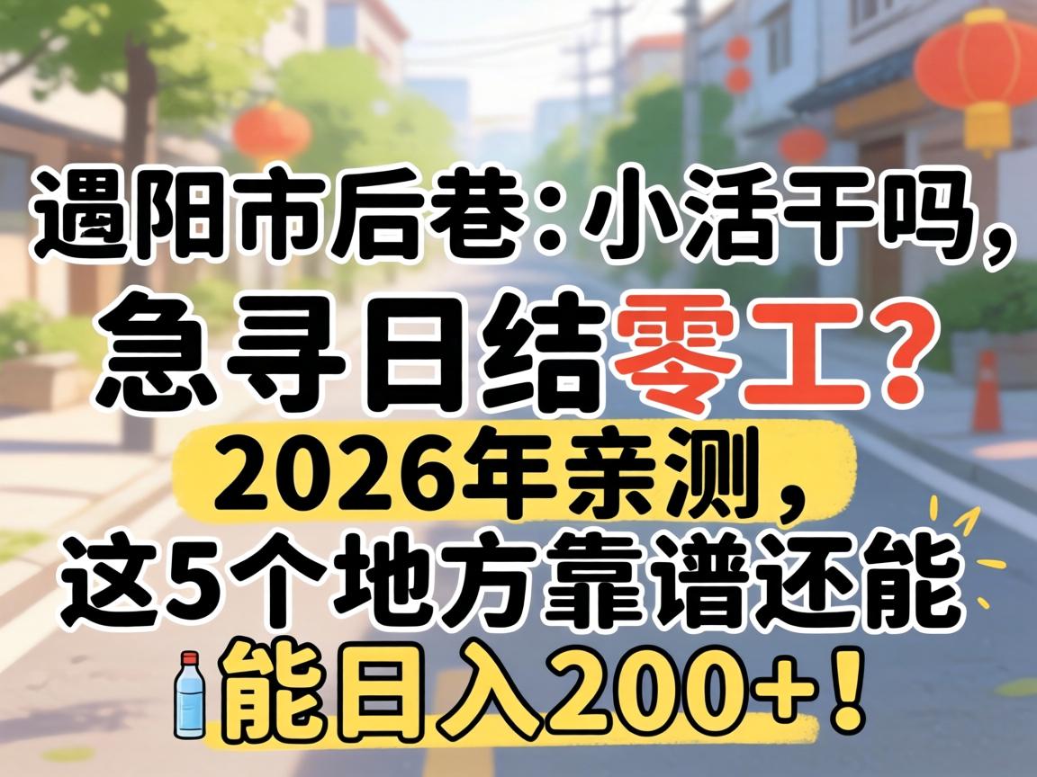 �����к�����С���������Ѱ�ս��㹤��2026���ײ�����5���ط����׻�������200+��