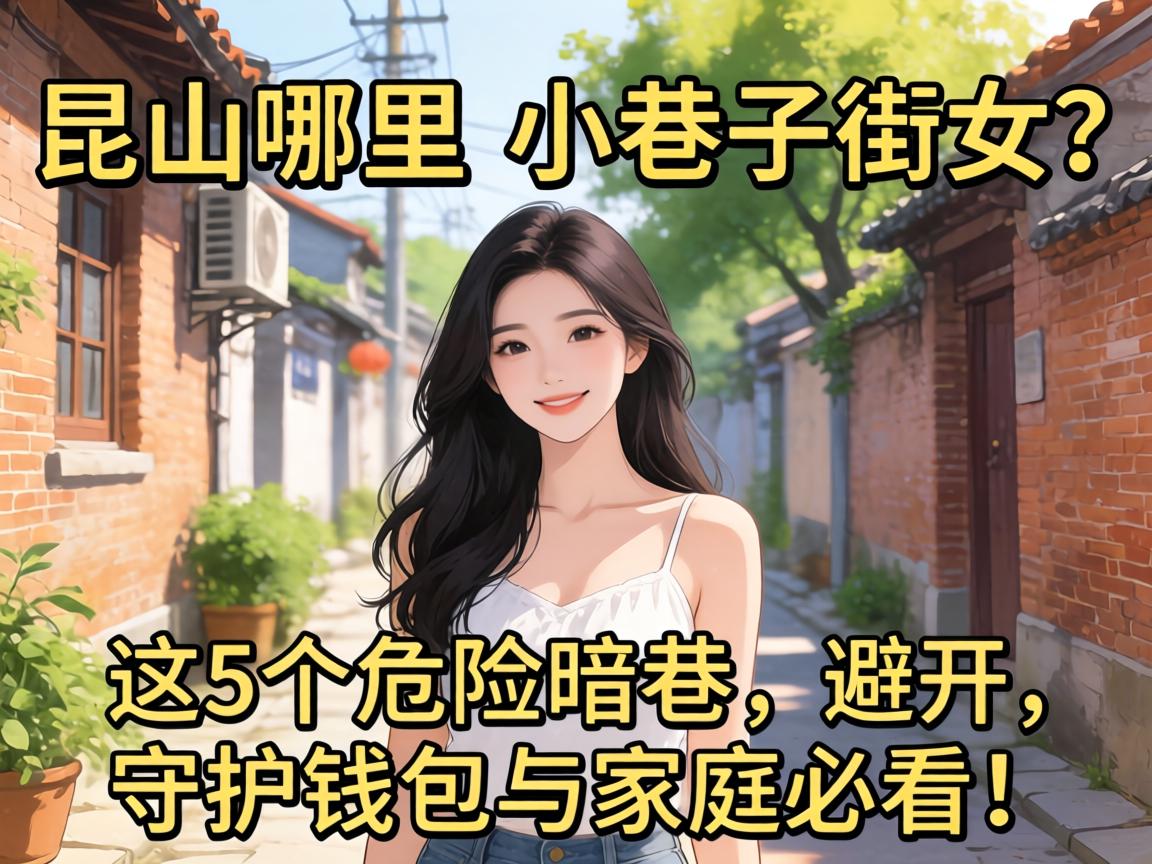 昆山哪里有小巷子街女?这5个危险暗巷要避开,守护钱包与家庭必看!