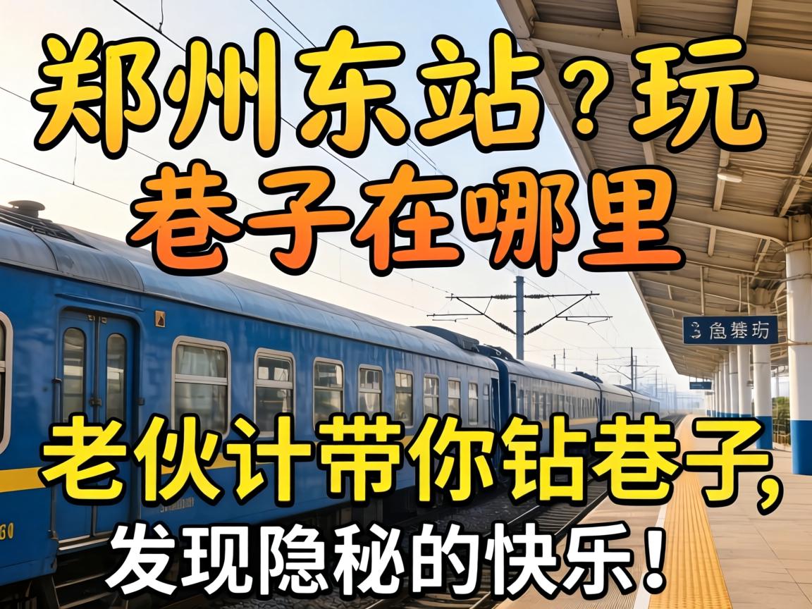 郑州东站玩的巷子在哪？老伙计带你钻巷子，发现隐秘的快乐！