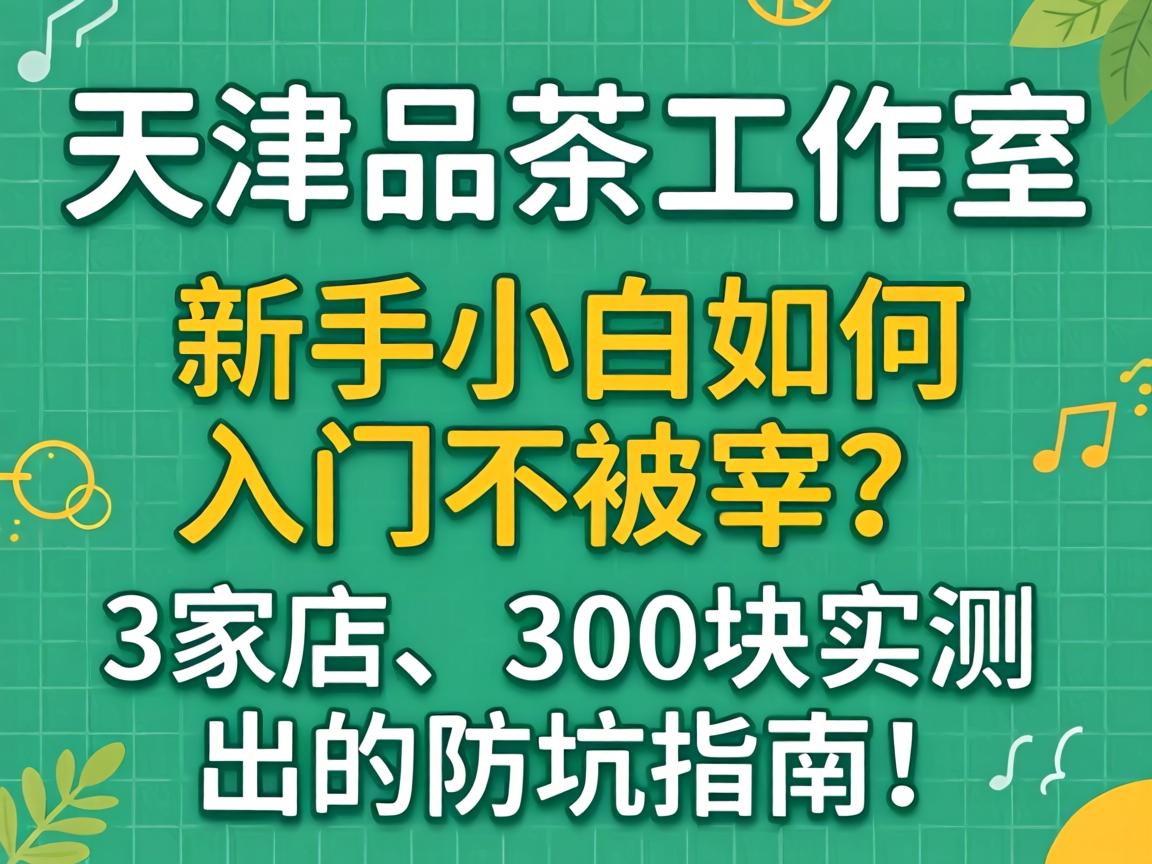 天津品茶事情室，，新手小白怎样入门不被宰？？3家店、300块实测出的防坑指南！