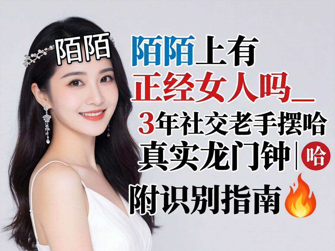 陌陌上有正经女人吗_3年社交老手摆哈真实龙门阵 | 附识别指南?