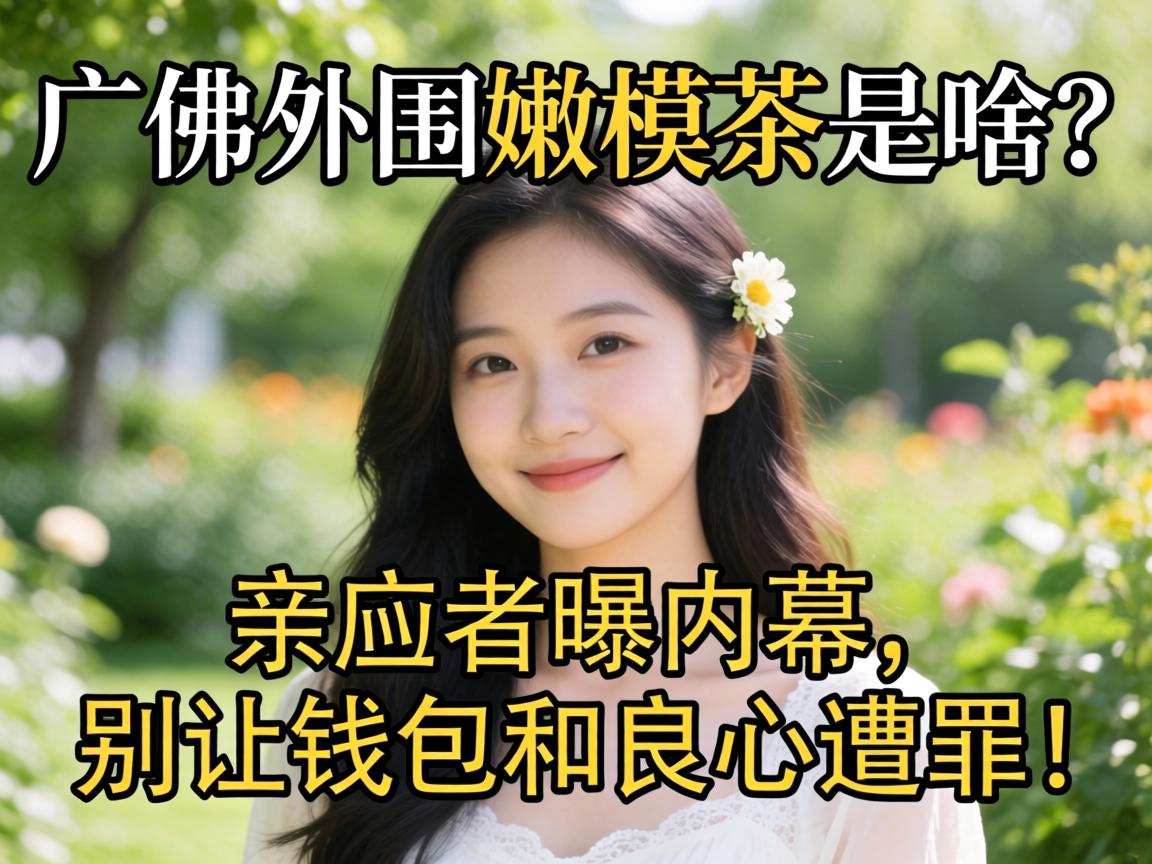 广佛外围嫩模茶是啥?亲历者曝内幕,别让钱包和良心遭罪!
