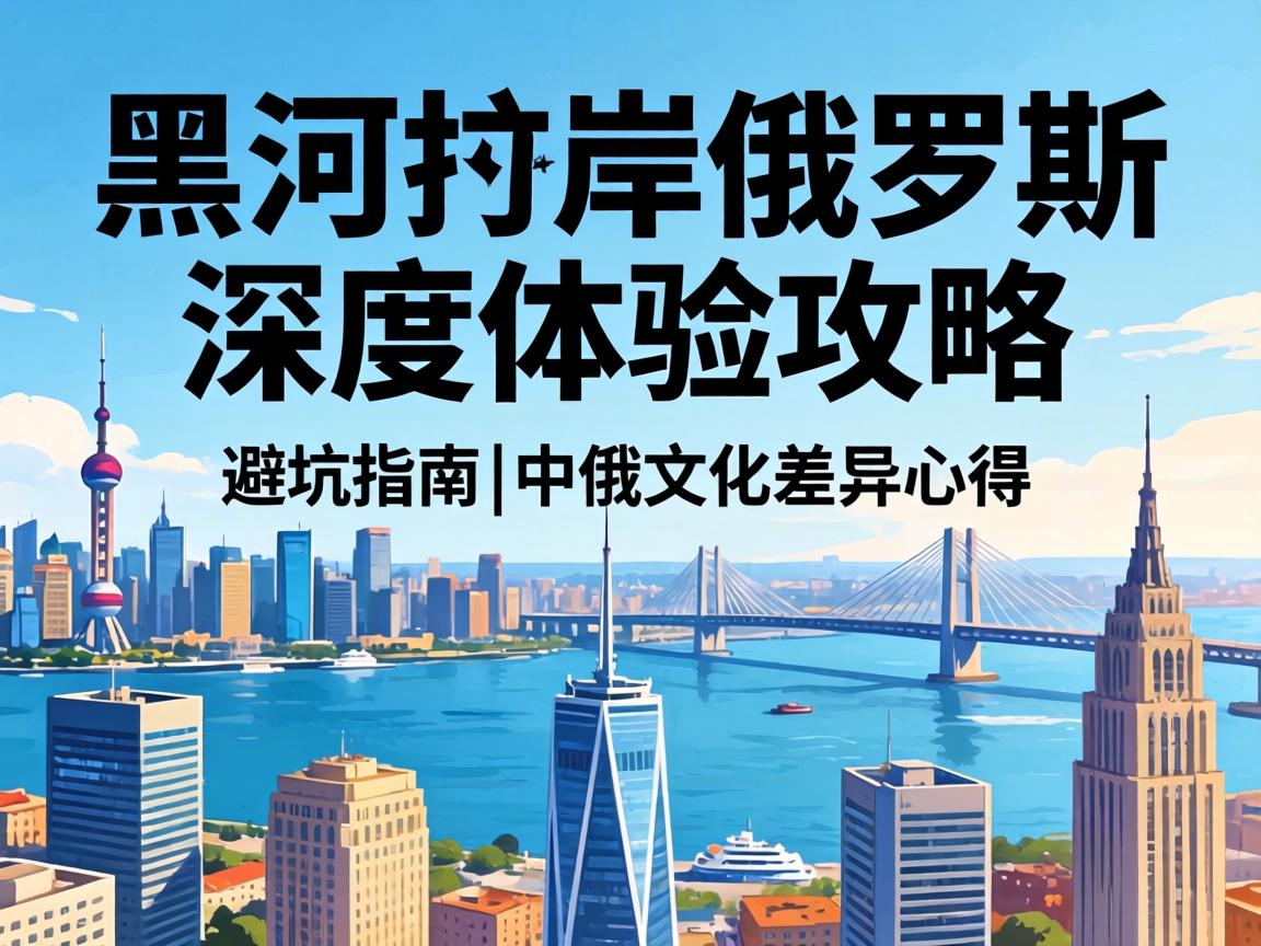 黑河对岸俄罗斯深度体验攻略与避坑指南|中俄文化差别心得