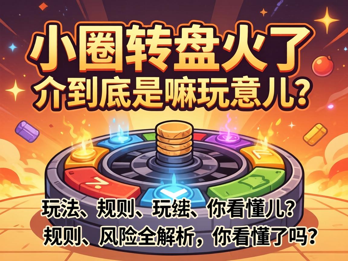 sp小圈转盘火了，介到底是嘛玩意儿？玩法、规则、风险全解析，你看懂了吗？