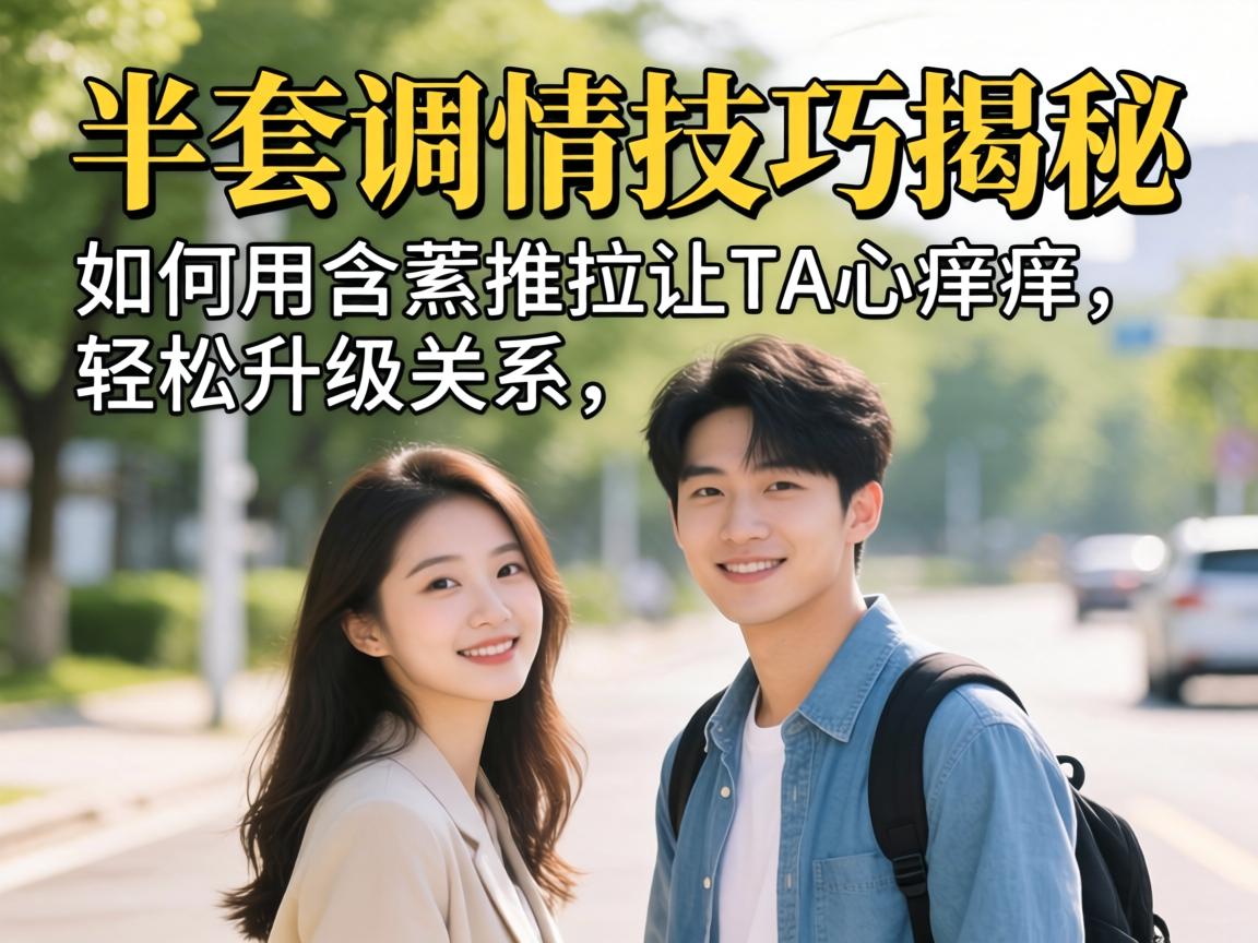 半套调情技巧揭秘：如何用含蓄推拉让TA心痒痒，轻松升级关系