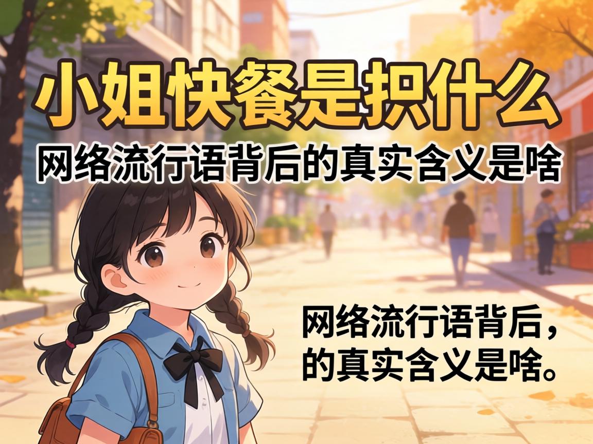小姐快餐是指什么？？？？网络盛行语背后的真实寄义是啥？？？？
