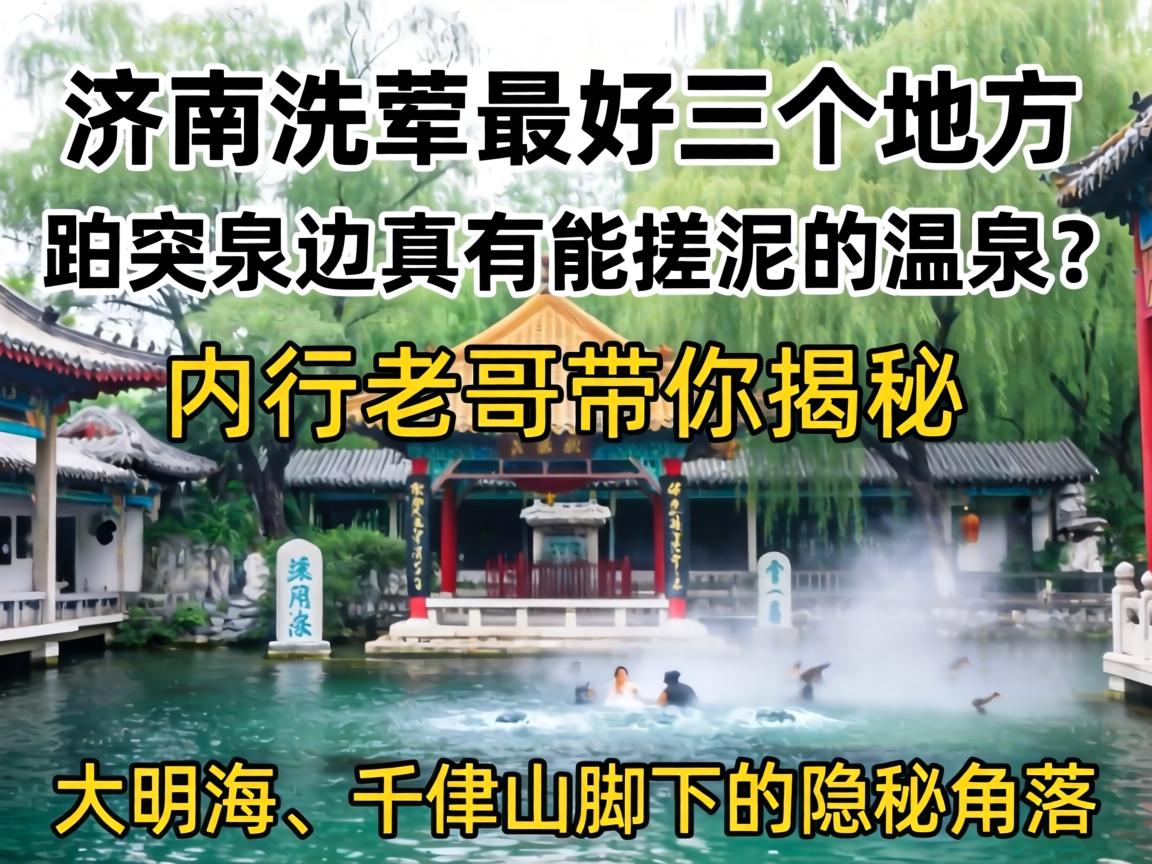 济南洗荤最好三个地方，趵突泉边真有能搓泥的温泉？内行老哥带你揭秘大明湖、千佛山脚下的隐秘角落