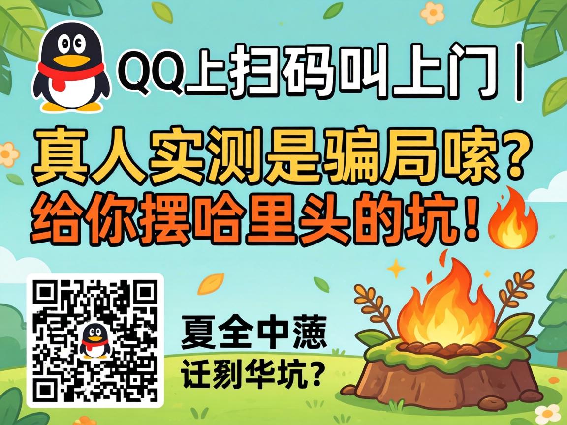 QQ��ɨ������� | ����ʵ����ƭ����������ڹ���ͷ�Ŀӣ�?