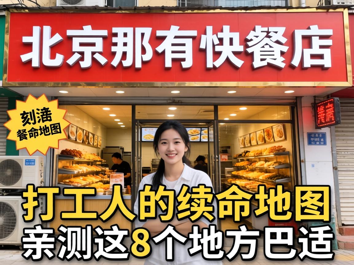 北京哪有快餐店 打工人的续命地图 亲测这8个地方巴适