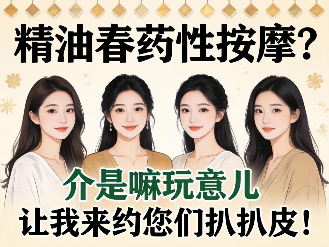 四个女人精油春药性推拿？？？？介是嘛玩意儿？？？？让我来给您们扒扒皮！