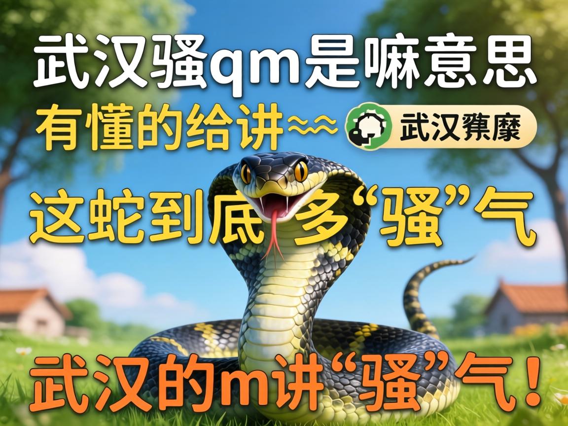 武汉骚qm是嘛意思？？？？有懂的给讲讲这蛇究竟多“骚”气！