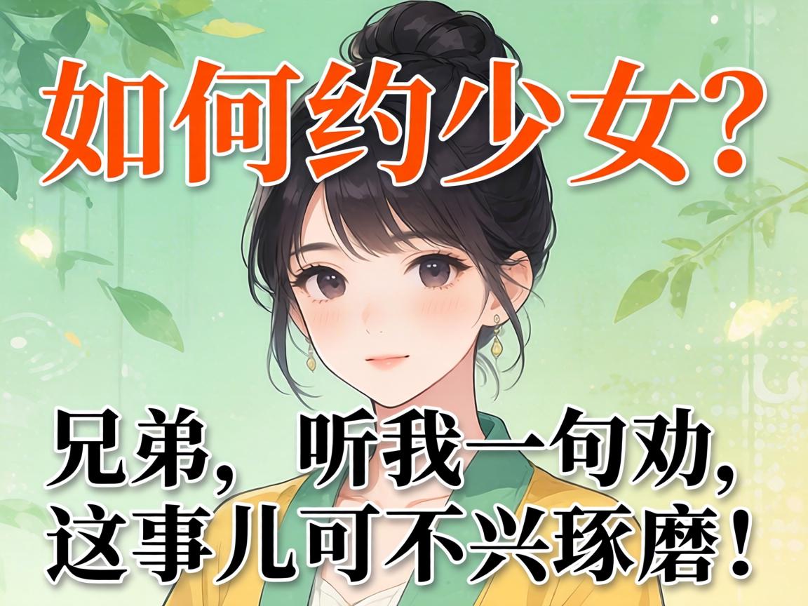 如何约少妇?兄弟,听我一句劝,这事儿可不兴琢磨!