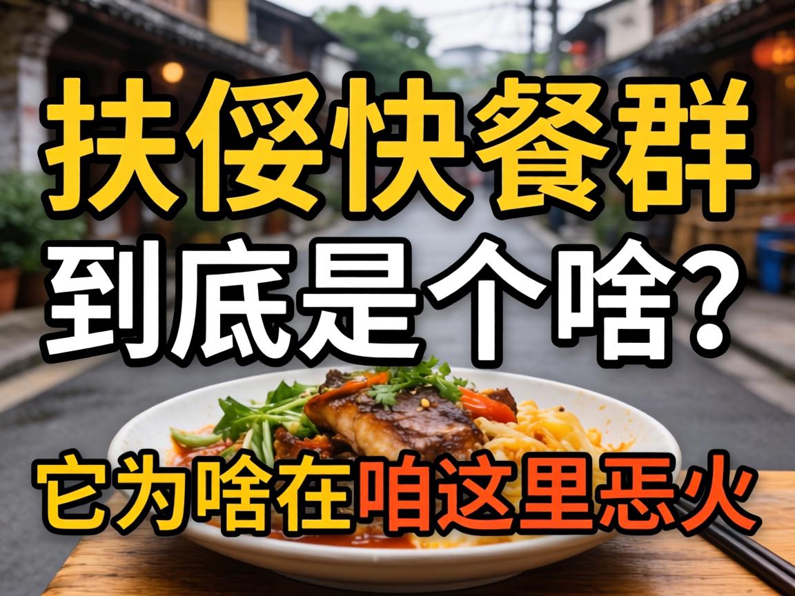 扶绥快餐群到底是个啥?它为啥在咱这儿恁火?
