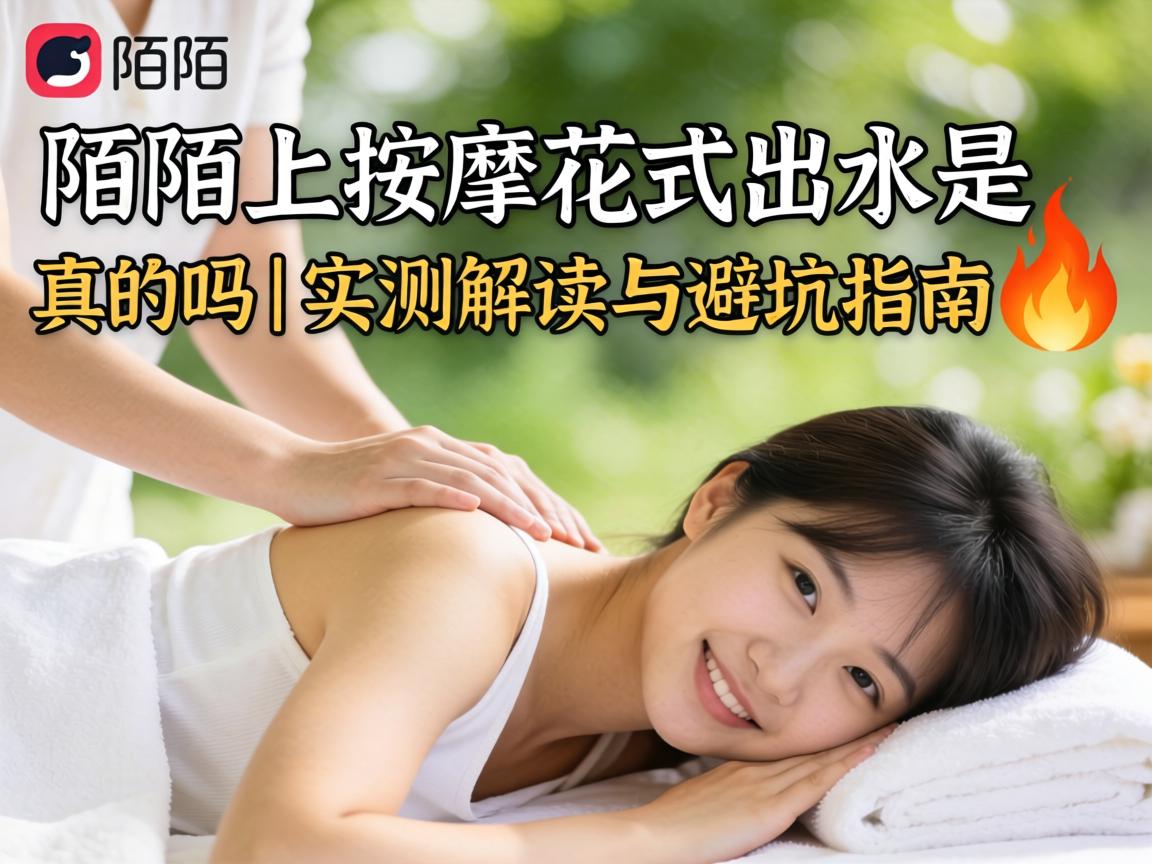 陌陌上推拿花式出水是真的吗 | 实测解读与避坑指南?