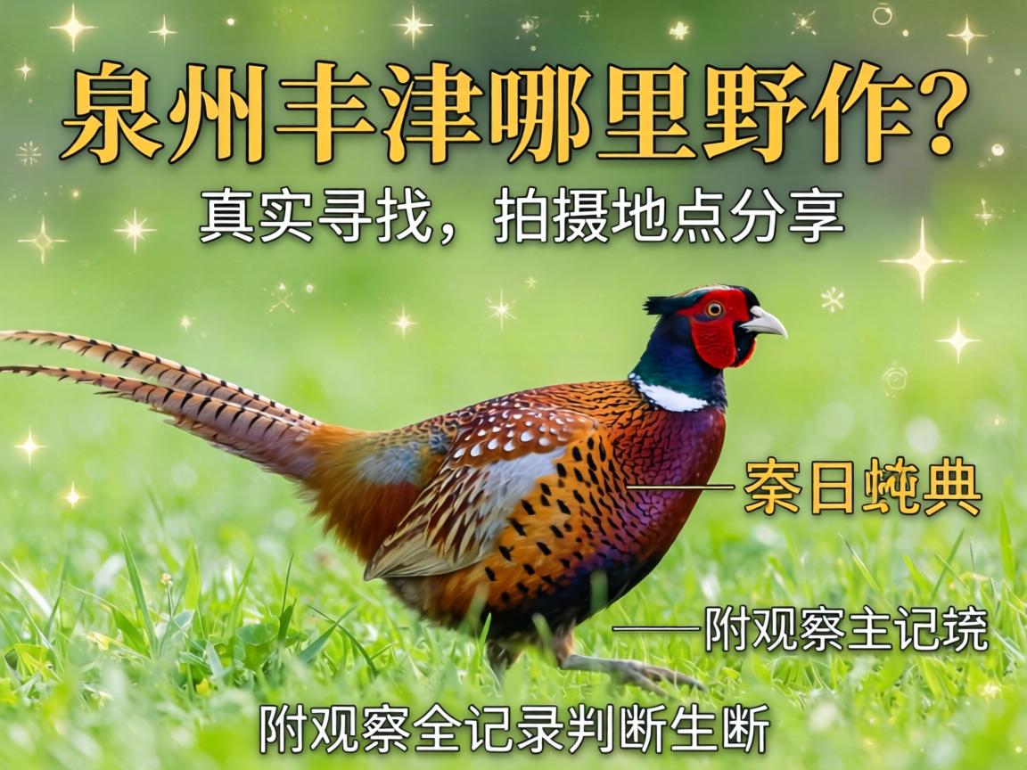 泉州丰泽哪里有野鸡？真实寻找与拍摄地点分享，附观察全记录