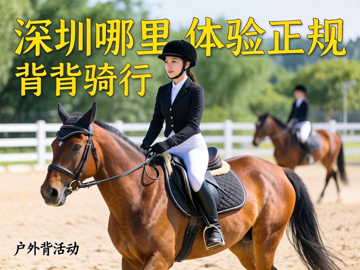 深圳哪里可以体验正规的马术骑行与户外马背活动？
