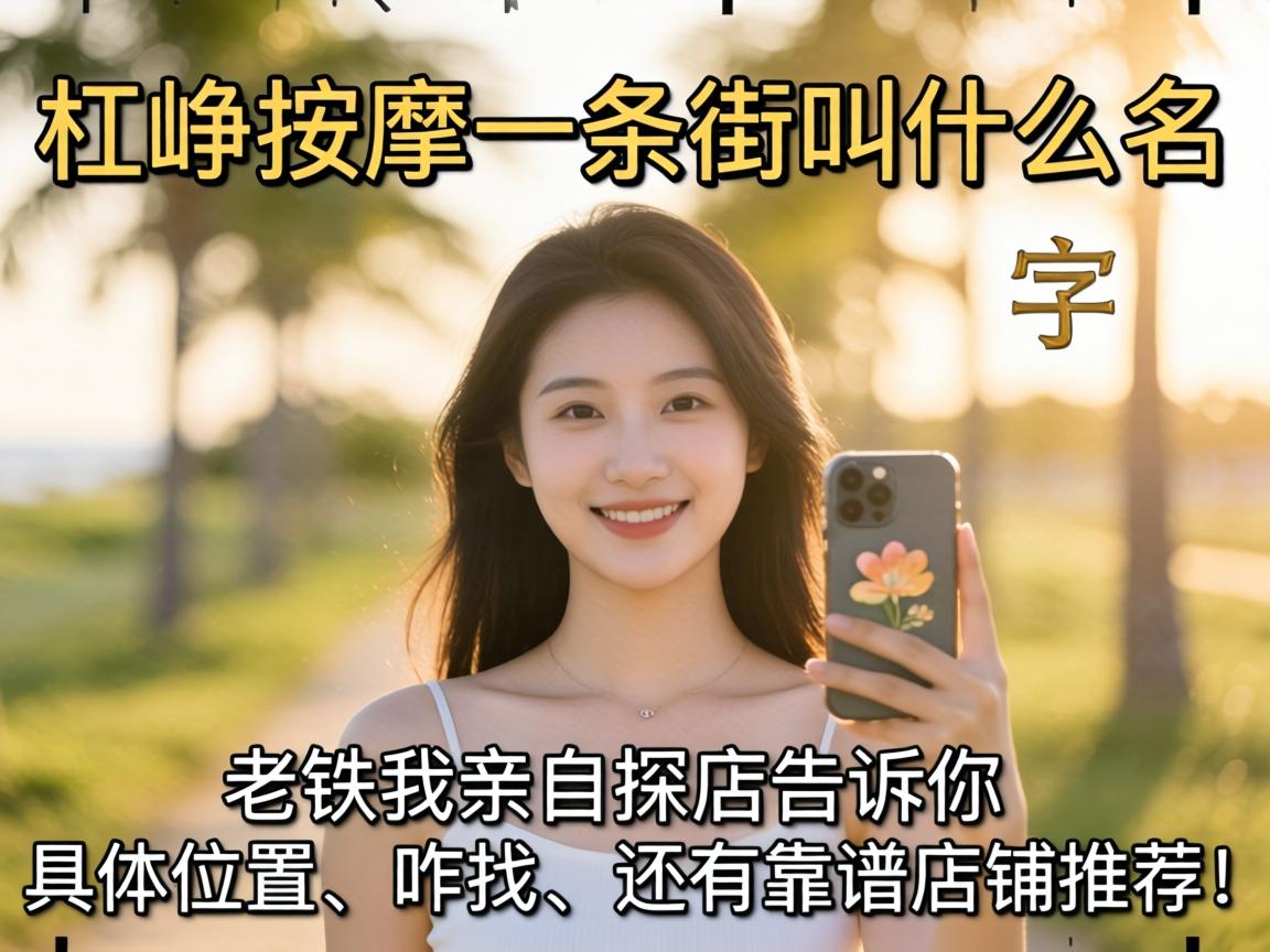 赤峰按摩一条街叫什么名字？老铁我亲自探店告诉你具体位置、咋找、还有靠谱店铺推荐！