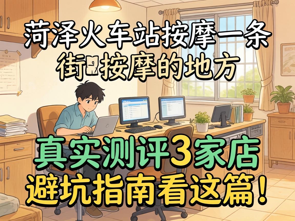 菏泽火车站按摩一条街按摩的地方，真实测评3家店，避坑指南看这篇！