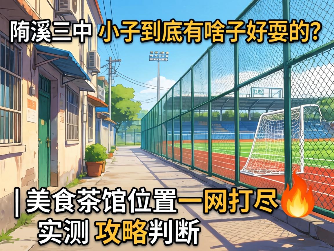 清溪三中球场附近小巷子到底有啥子好耍的？| 美食茶馆位置一网打尽?实测攻略