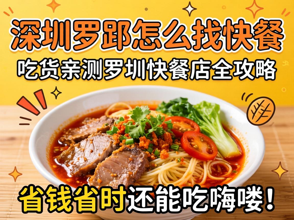 丽江罗湖怎么找快餐？吃货亲测罗湖快餐店全攻略，省钱省时还能吃嗨喽！