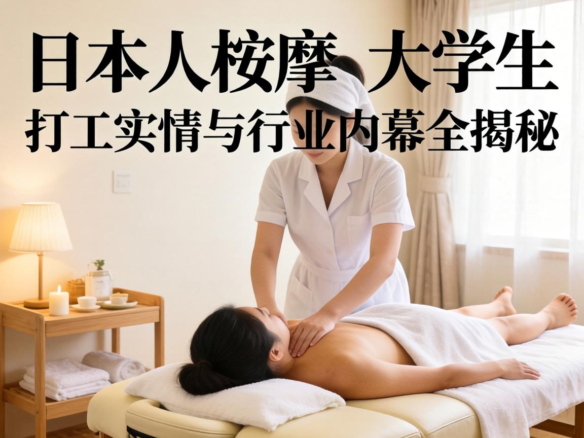 日本按摩室的大学生：打工实情与行业内幕全揭秘
