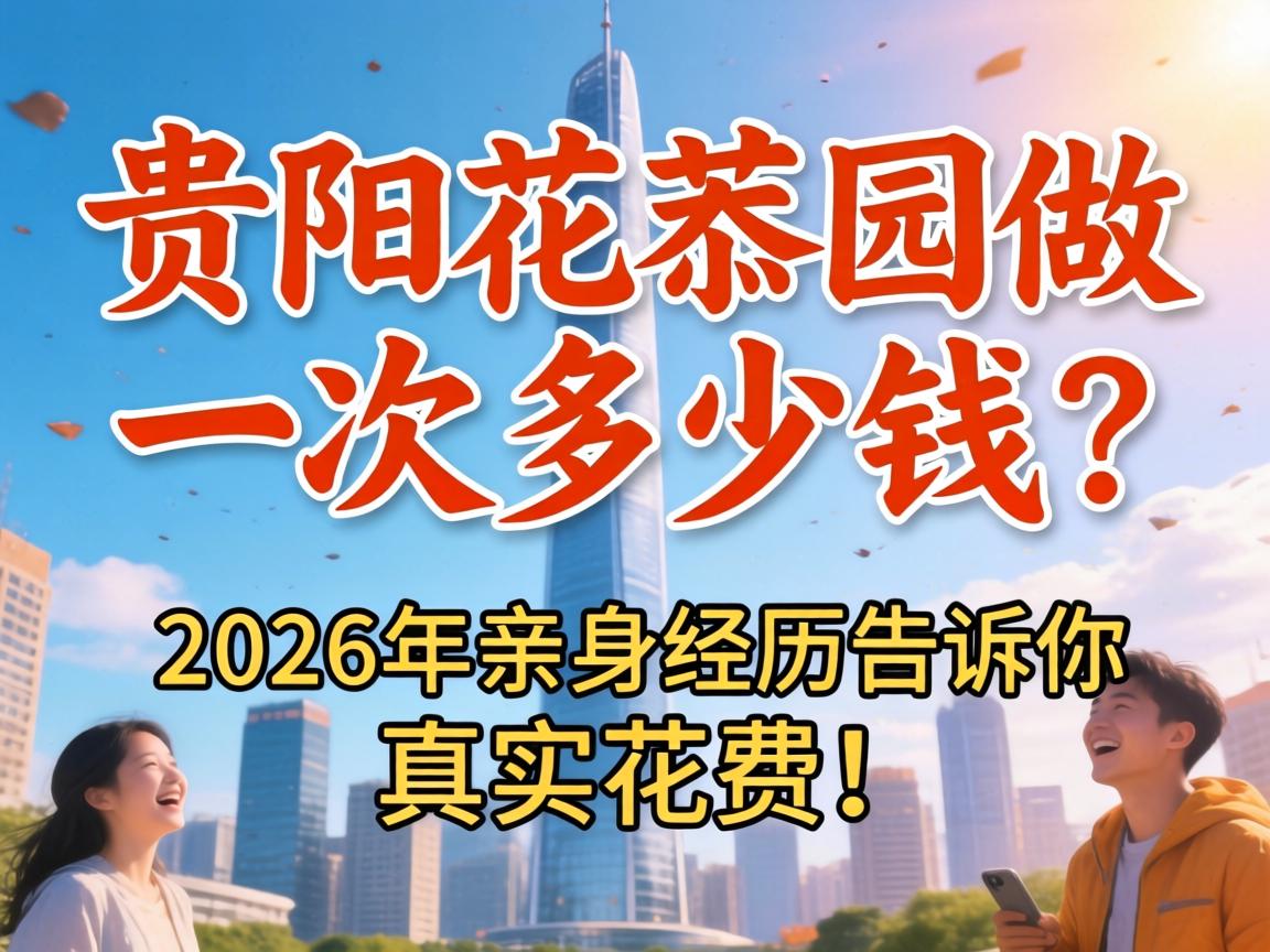 贵阳花果园做一次几多钱？2026年亲自经历通知你真实破费！