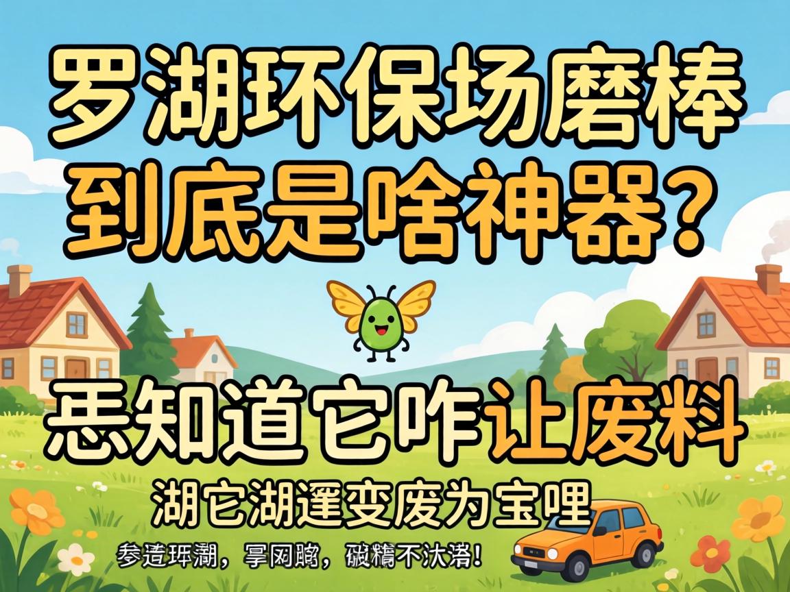 罗湖环保场磨棒究竟是啥神器？？？？？恁知道它咋让废物变废为宝哩不？？？？？