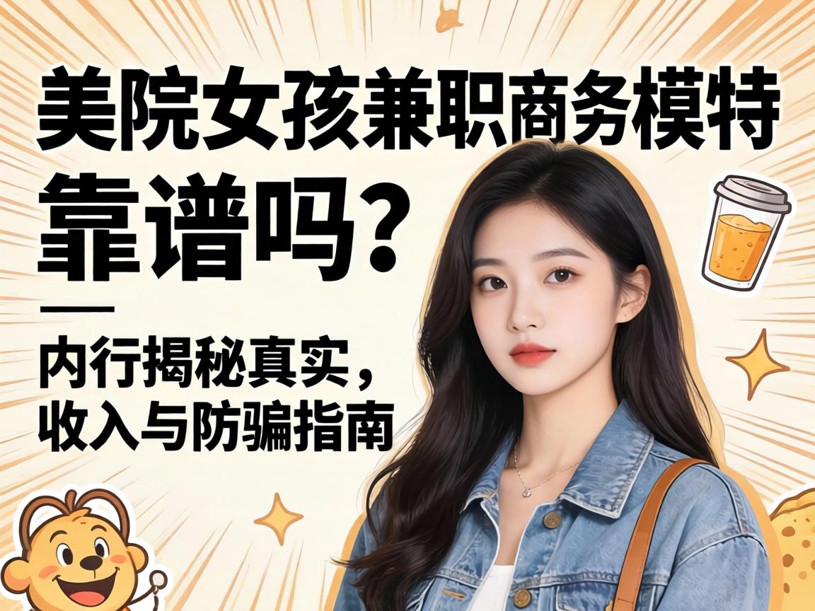美院女孩兼职商务模特靠谱吗？内行揭秘真实收入与防骗指南