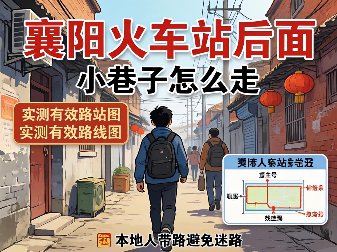襄阳火车站后面小巷子怎么走实测有效路线图本地人带路避免迷路