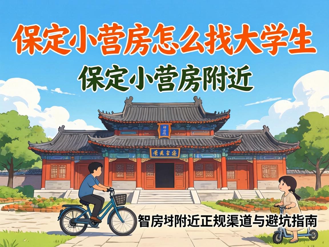 保定小营房怎么找大学生_保定小营房附近正规渠道与避坑指南