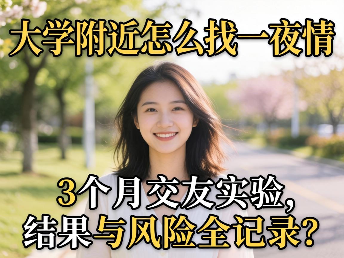 大学附近怎么找一夜情，3个月交友实验，结果与风险全记录？