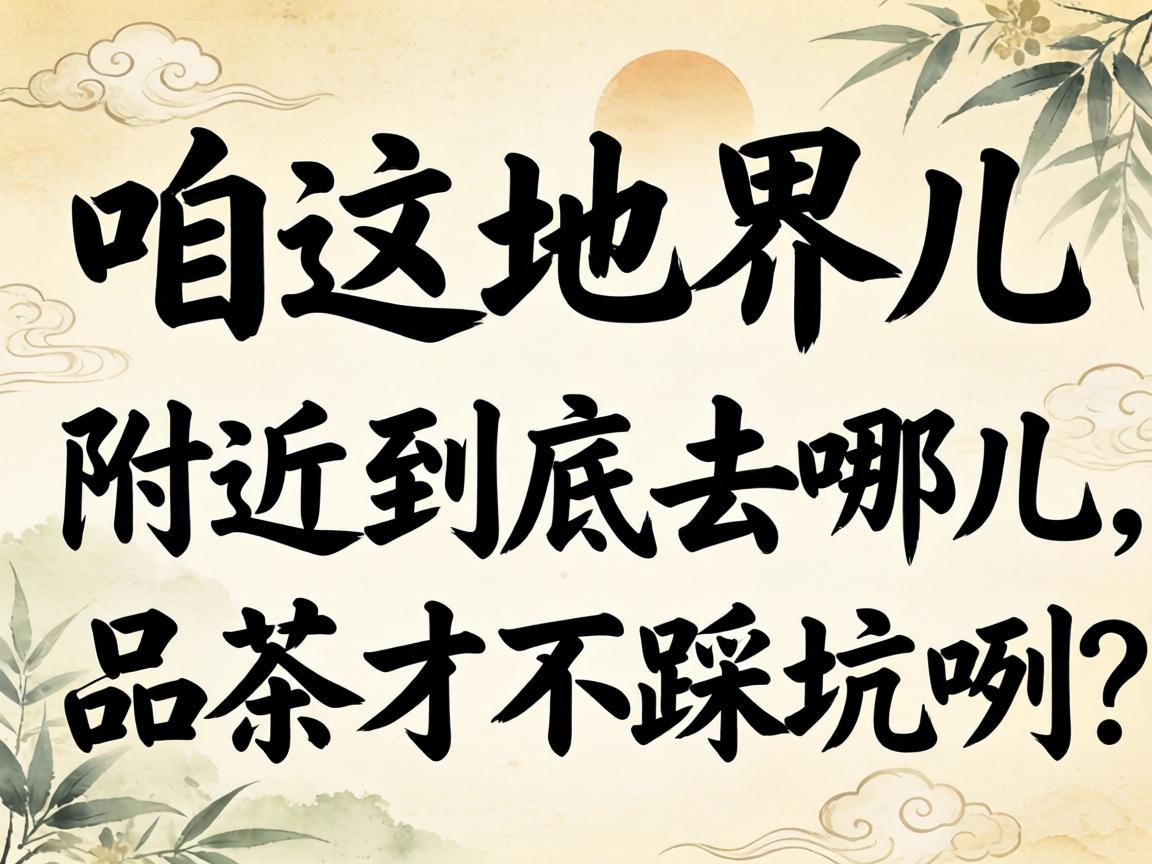 在咱这地界儿，左近到底去哪儿品茶才不踩坑咧？