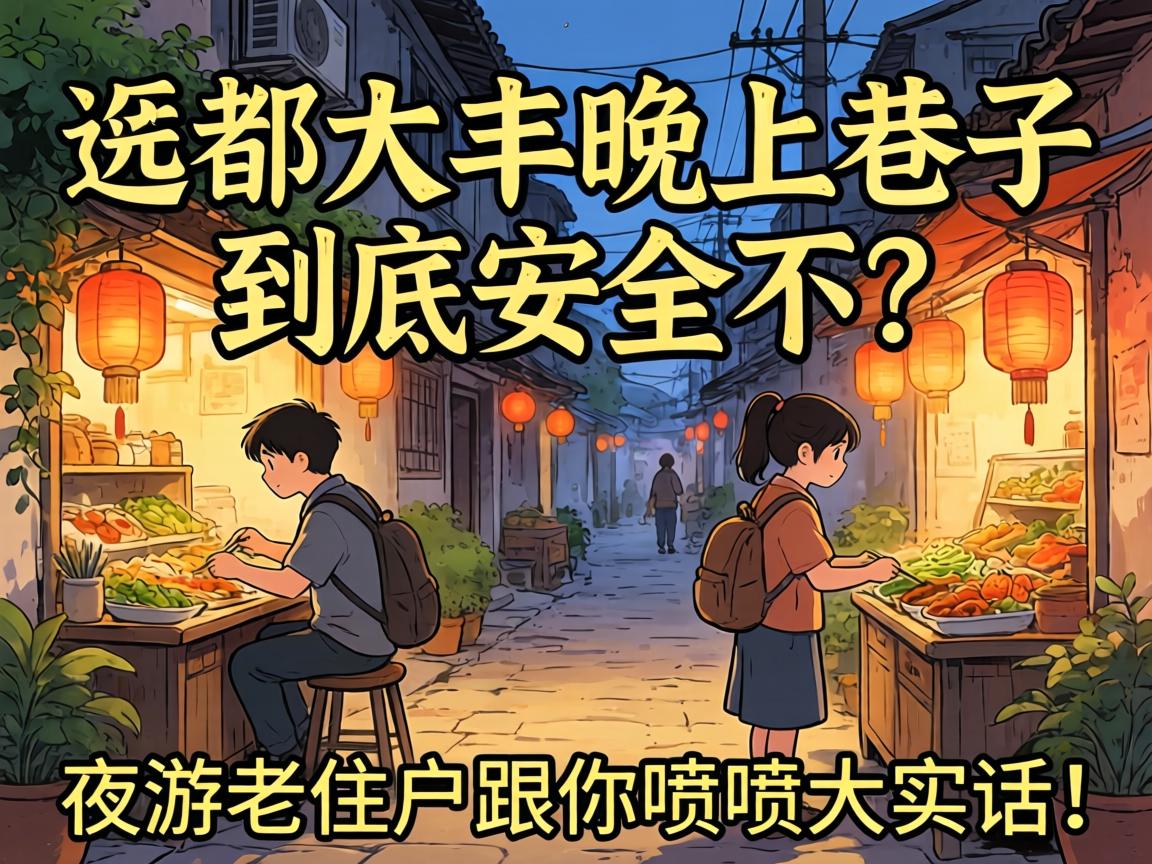 新都大丰晚上巷子到底安全不？夜游老住户跟你喷喷大实话！