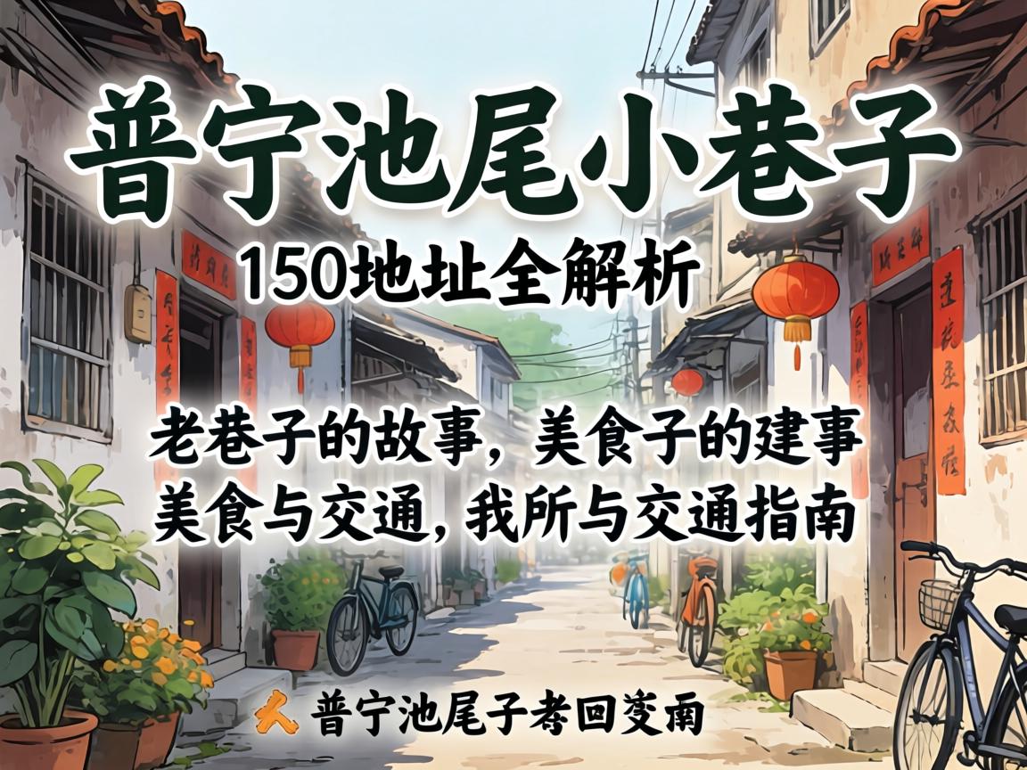普宁池尾小巷子150地点全剖析：老巷子的故事、美食与交通指南