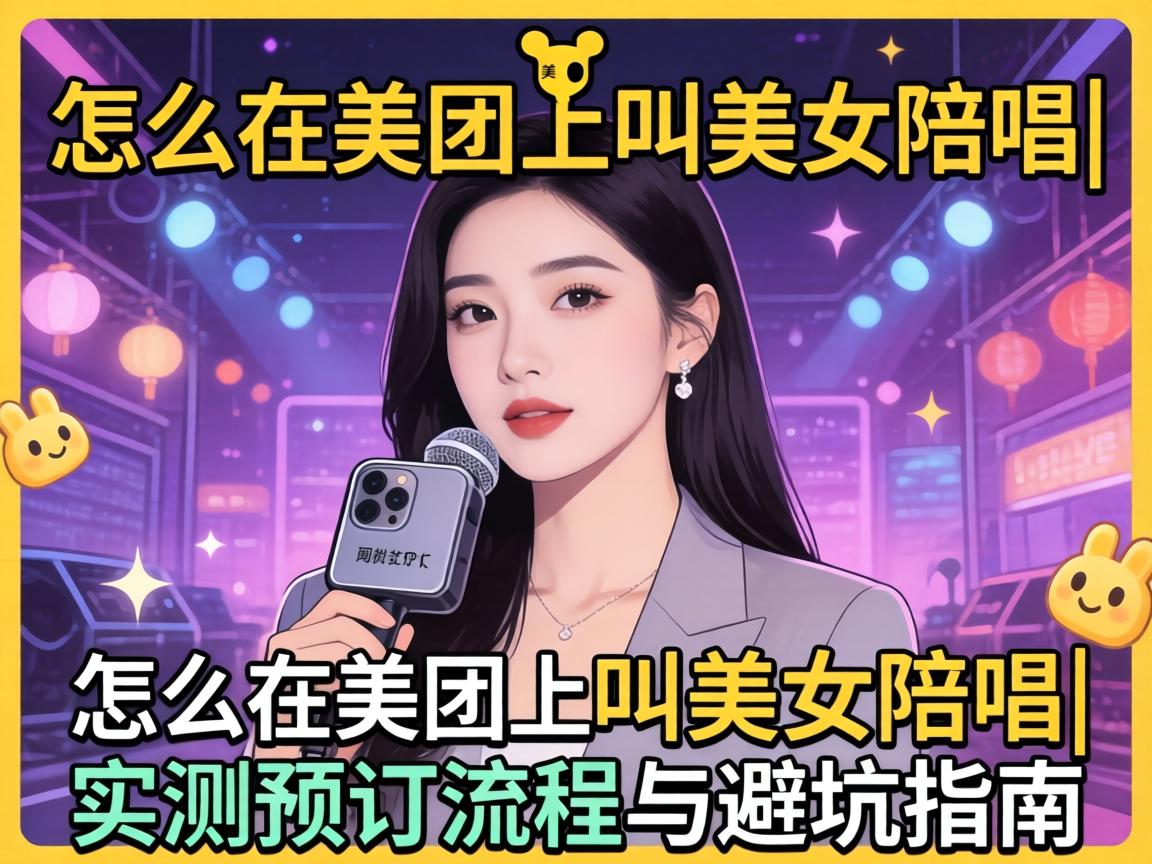 怎么在美团上叫美女陪唱|实测预订流程与避坑指南