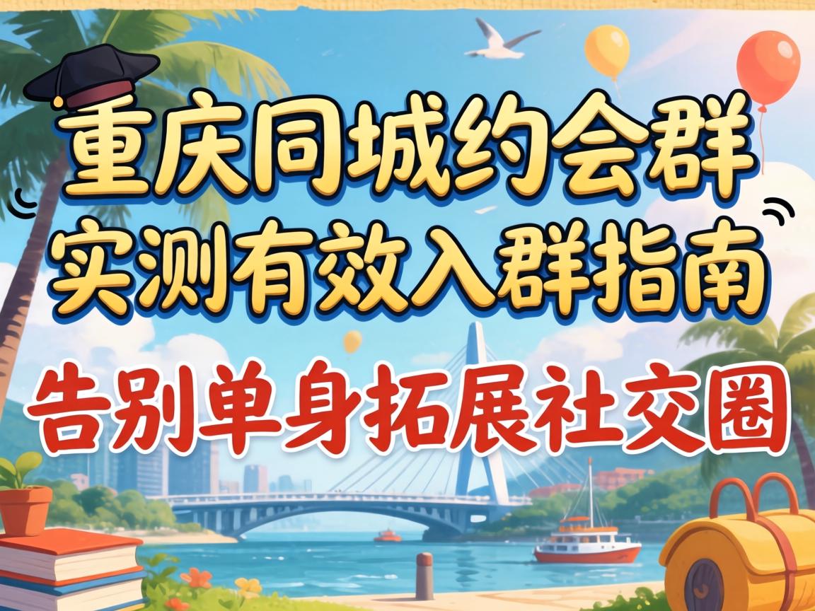 重庆同城约会的群_实测有效入群指南｜告别单身拓展社交圈