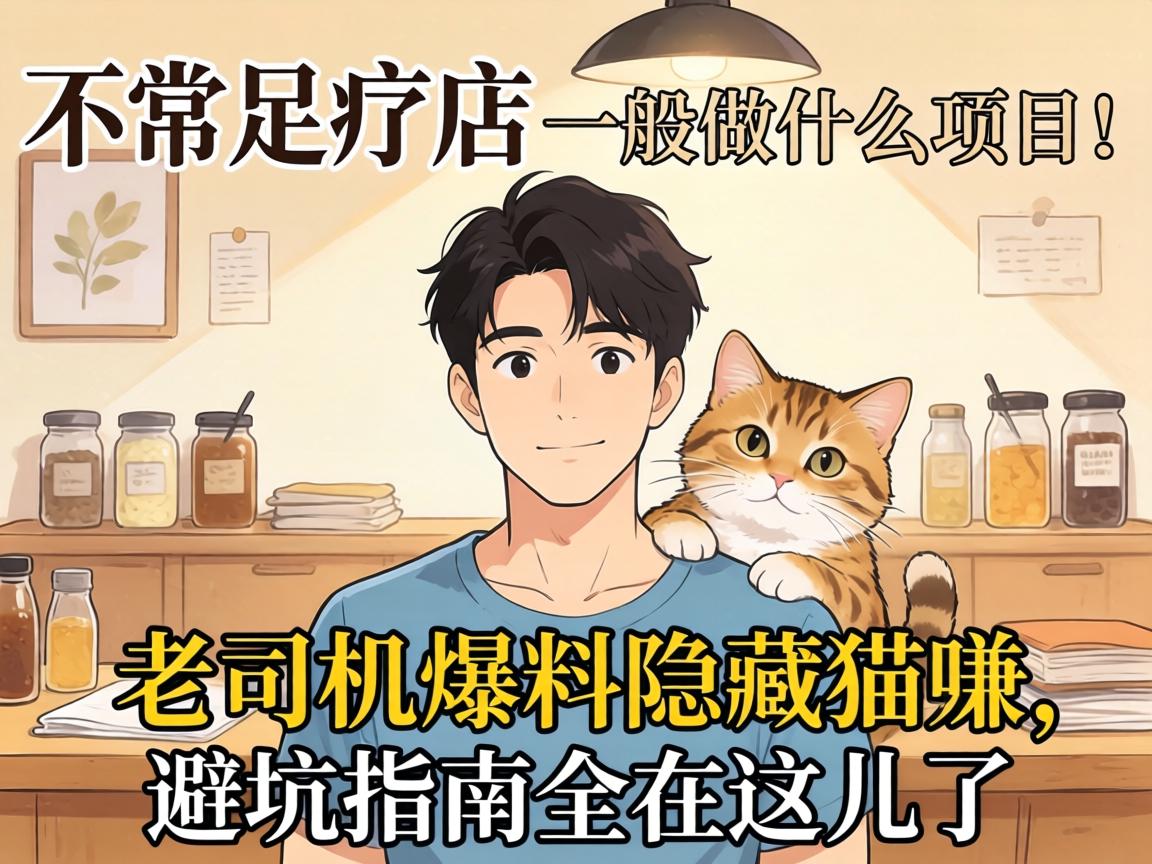 不正规足疗店通常做什么项目？老司机爆料暗藏猫腻，避坑指南全在这儿了