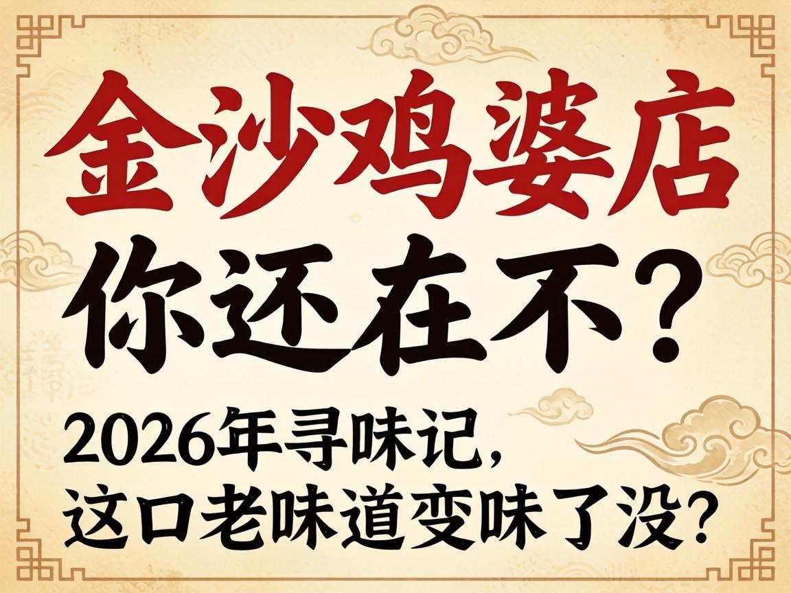 金沙鸡婆店，你还在不？2026年寻味记，这口老味道变味了没？