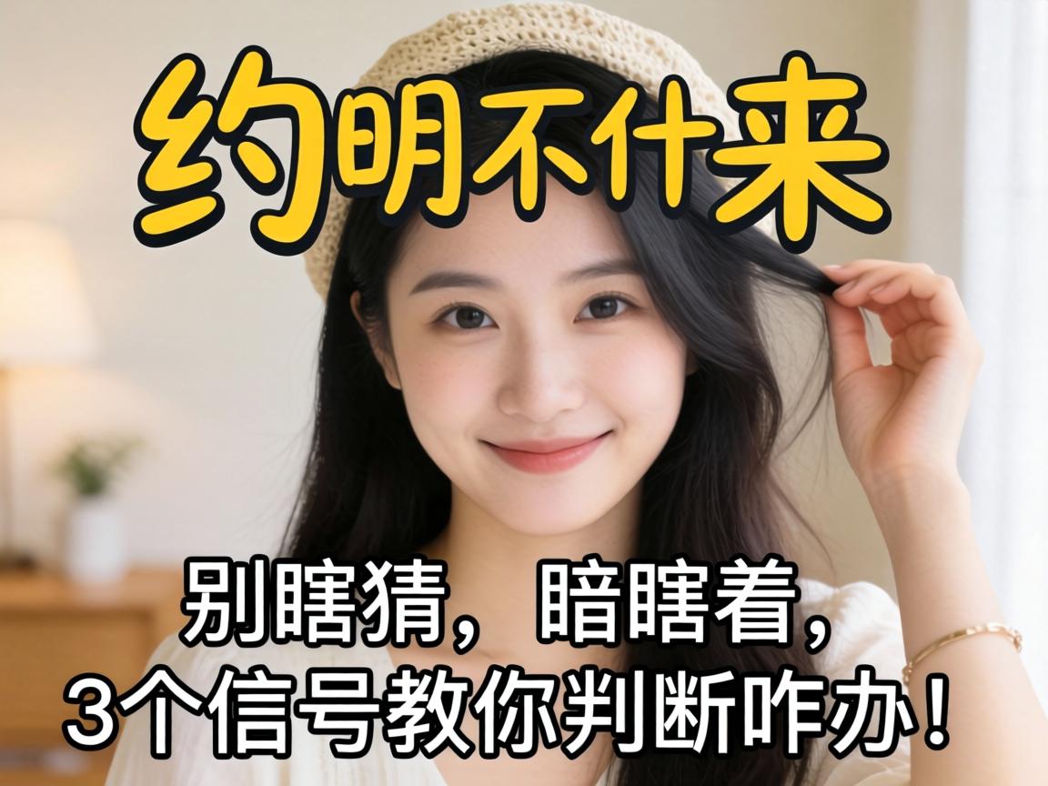 女人约不出来暗示着什么？别瞎猜，3个信号教你判断咋办！