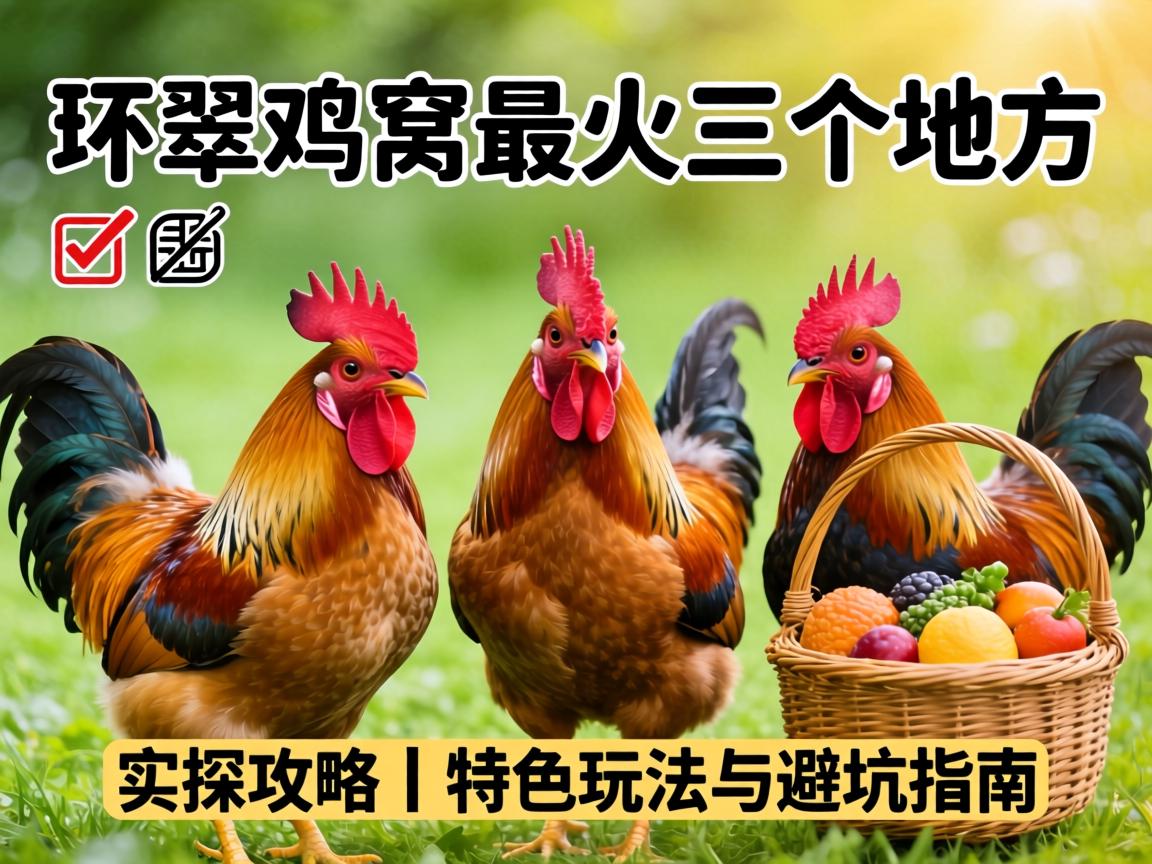 环翠鸡窝最火三个地方_?实探攻略｜特色玩法与避坑指南