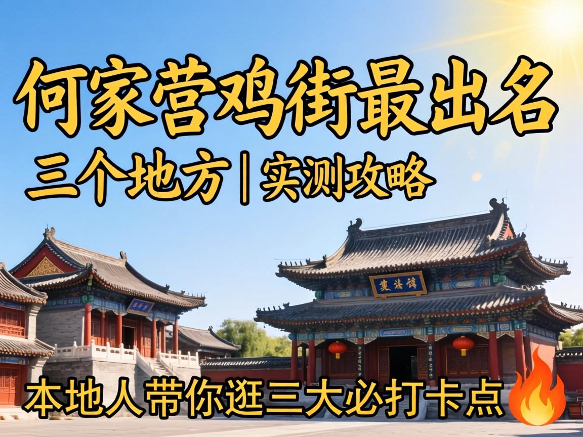 何家营鸡街最闻名三个处所 | 实测攻略，本地人带你游三大必打卡点?