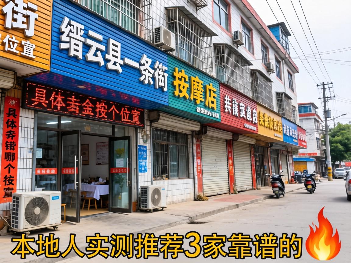 缙云县一条街的按摩店_具体在哪个位置?本地人实测推荐3家靠谱的?