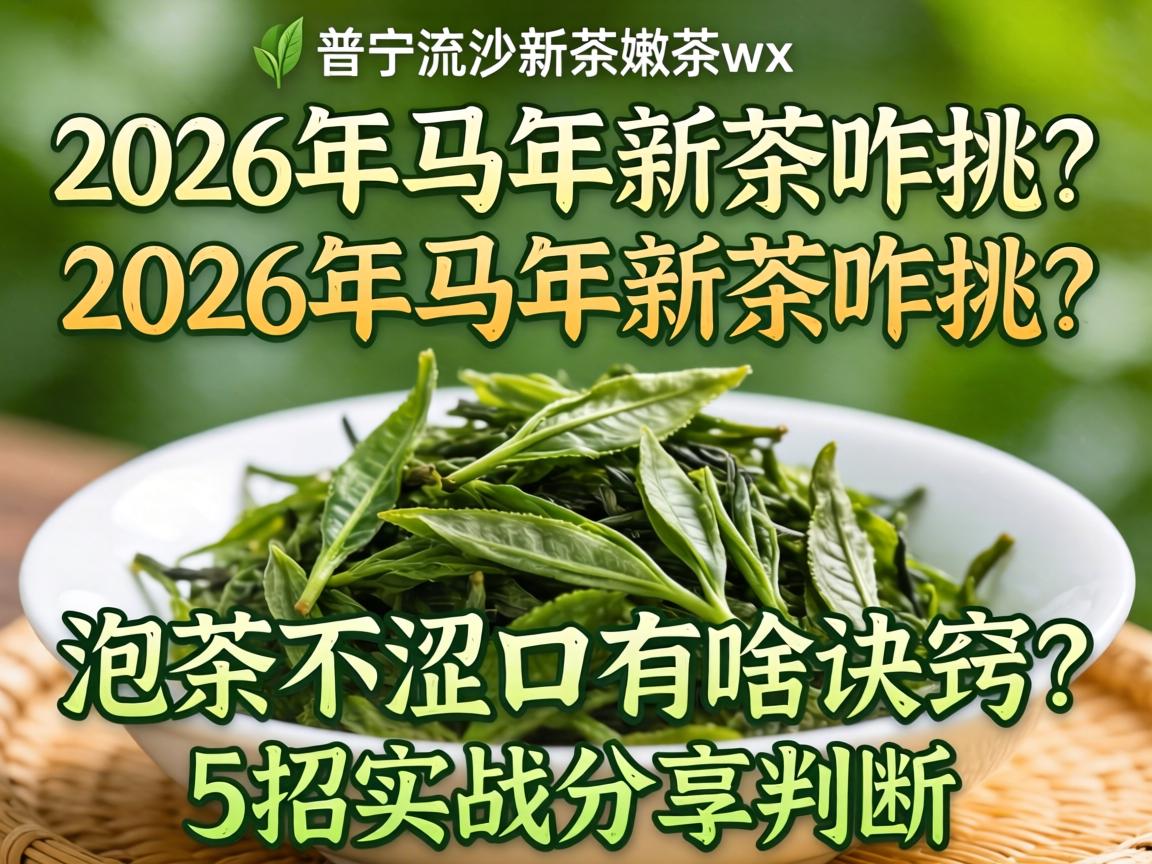 普宁流沙新茶嫩茶wx, 2026年马年新茶咋挑？泡茶不涩口有啥窍门？5招实战分享