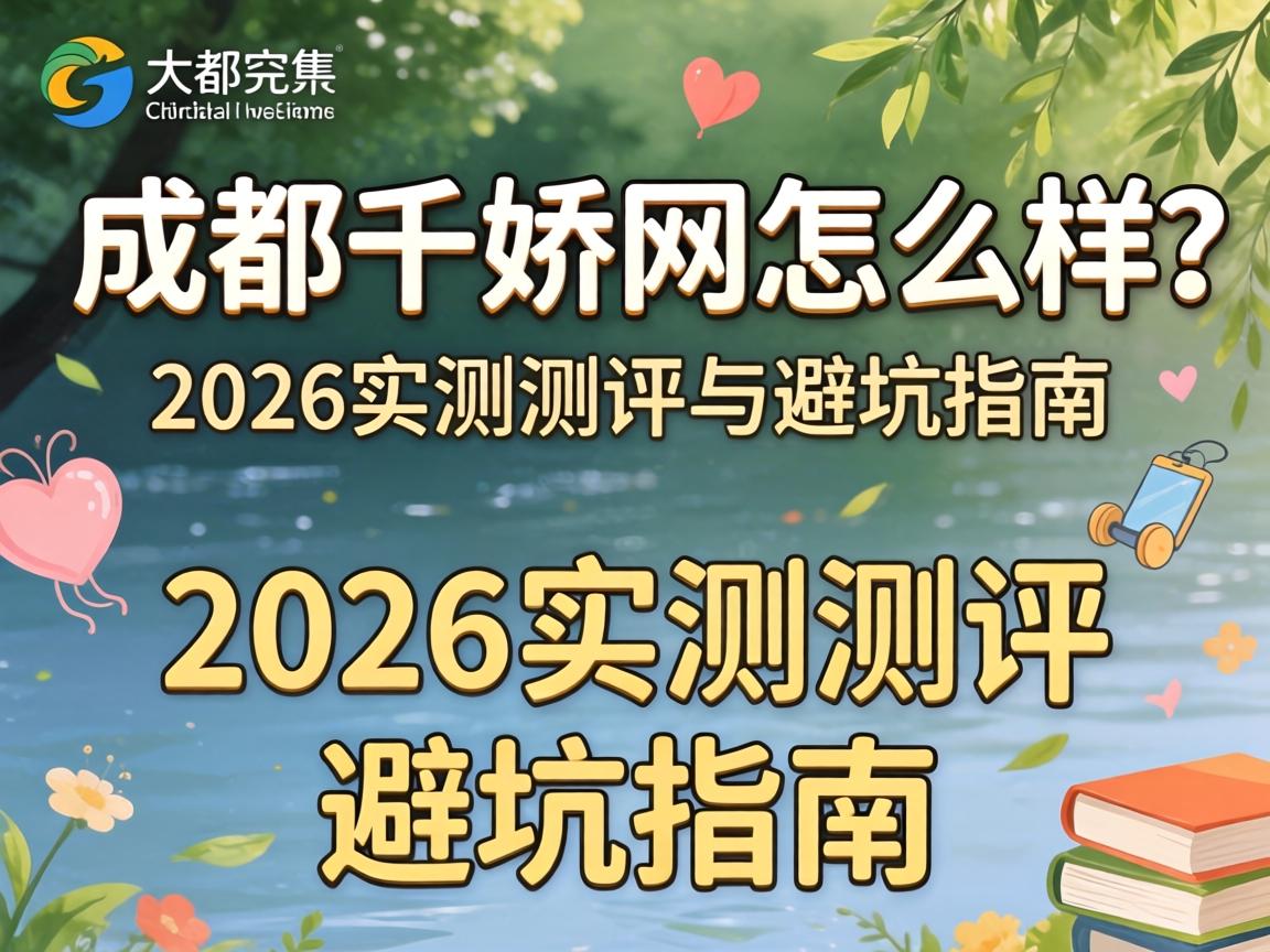 成都千娇网怎么样？2026实测测评与避坑指南分享