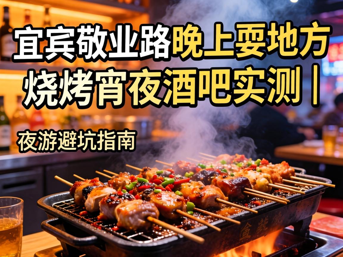 宜宾敬业路晚上耍的地方_烧烤宵夜酒吧实测｜夜游避坑指南